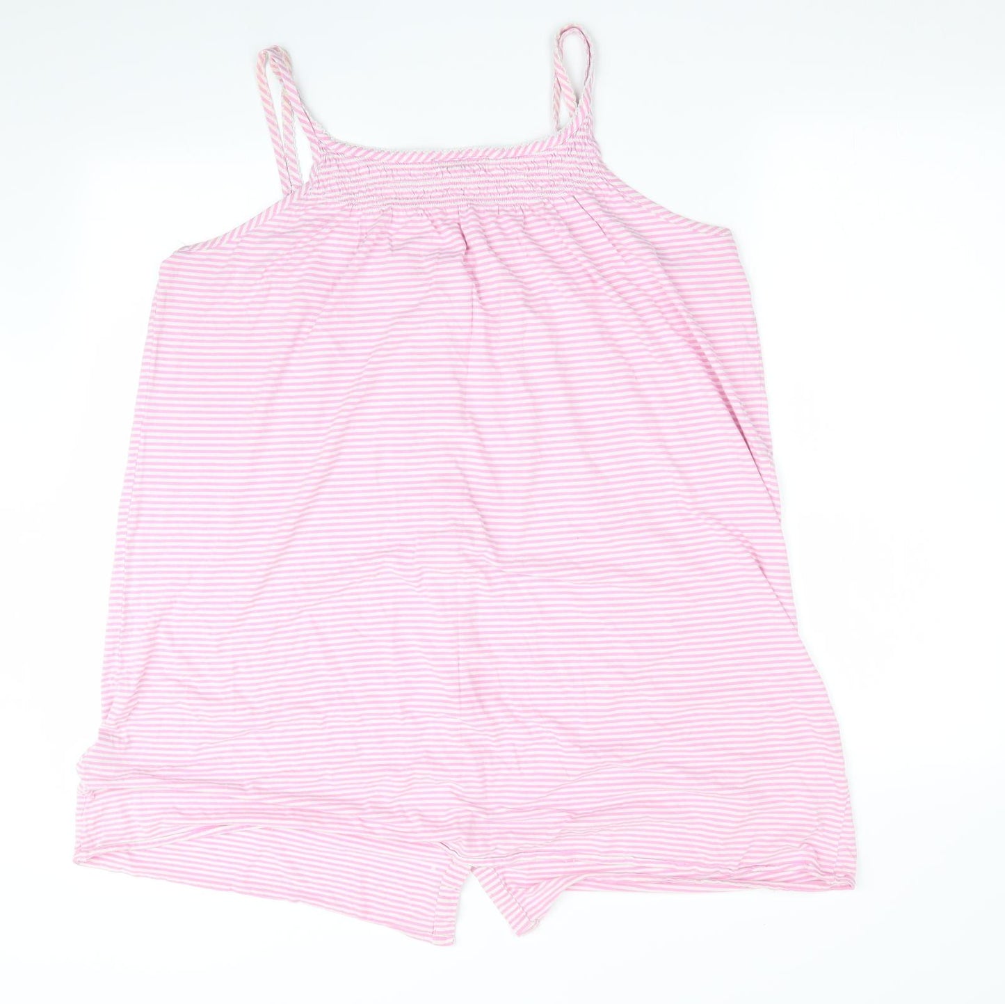 Lauren Ralph Lauren Womens Pink Striped  Slip Dress  Size L  - Beach Dress