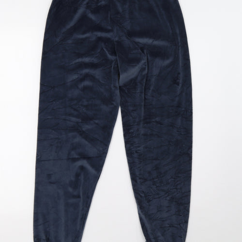 Marks and Spencer Boys Blue  Fleece  Pyjama Pants Size 12-13 Years