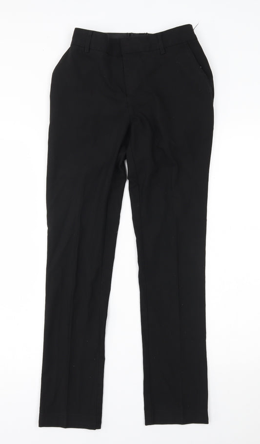M&S Boys Black    Trousers Size 12-13 Years