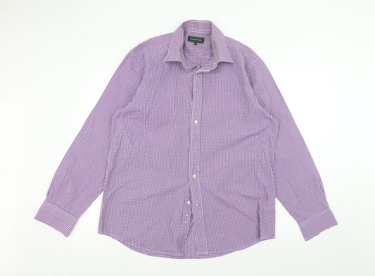 greenwood Mens Purple    Dress Shirt Size 16.5