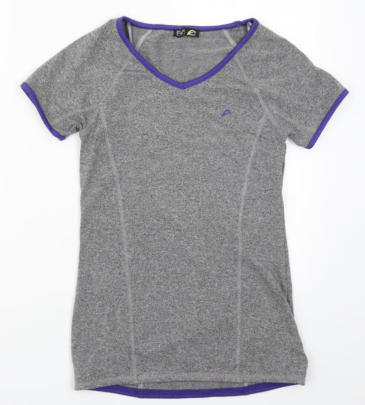 F&F Womens Grey   Basic T-Shirt Size 8