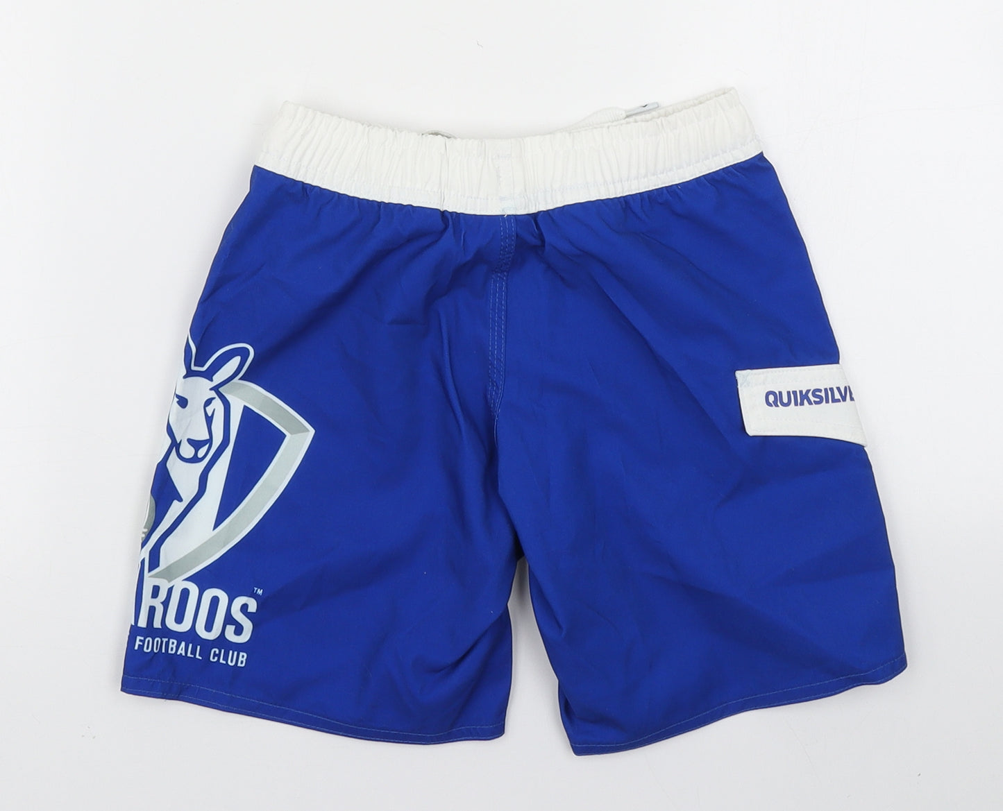 Quiksilver Boys Blue   Sweat Shorts Size 6 Years - Official AFL North Melbourne FC