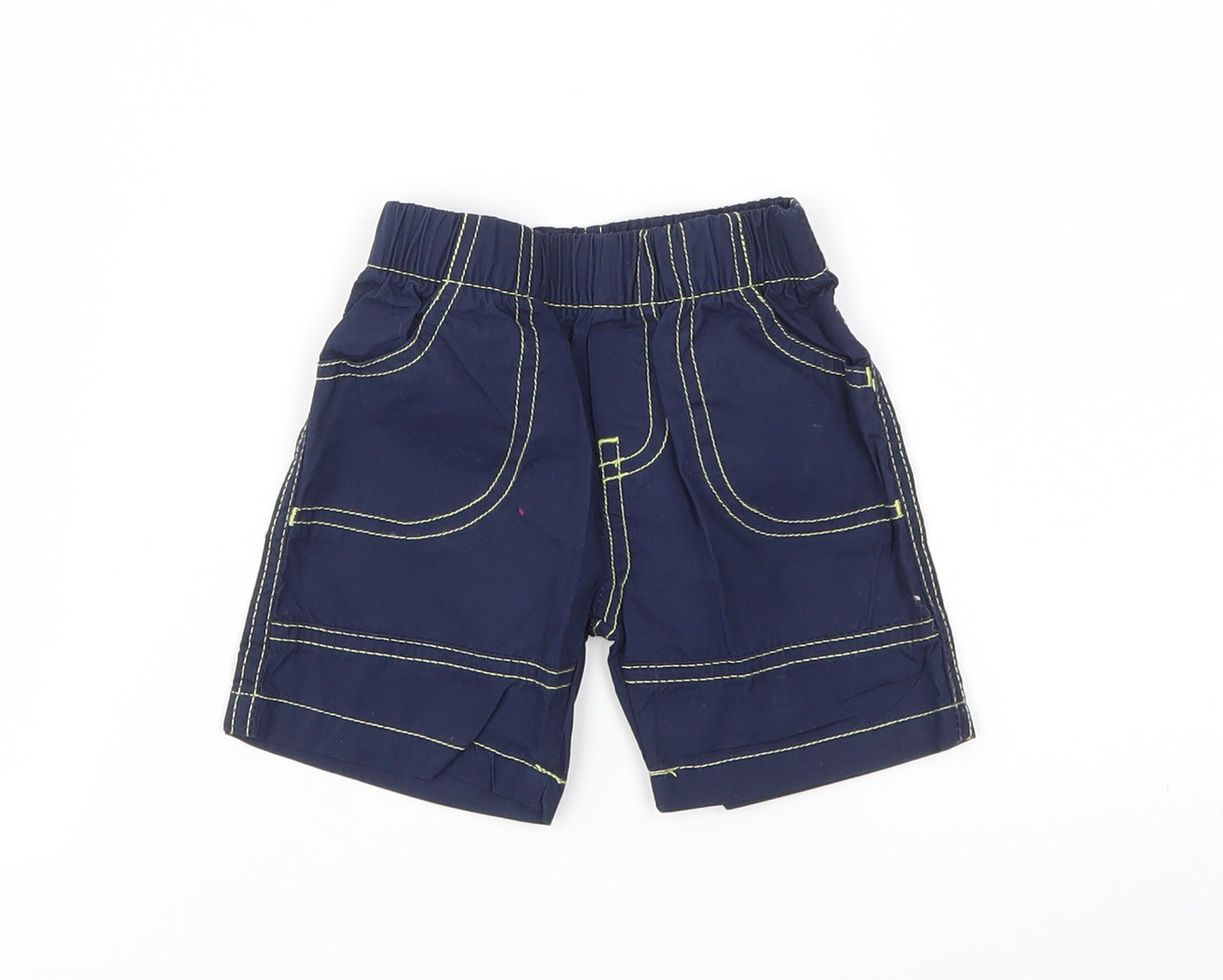 Pitter Patter Boys Blue   Cargo Trousers Size 0-3 Months