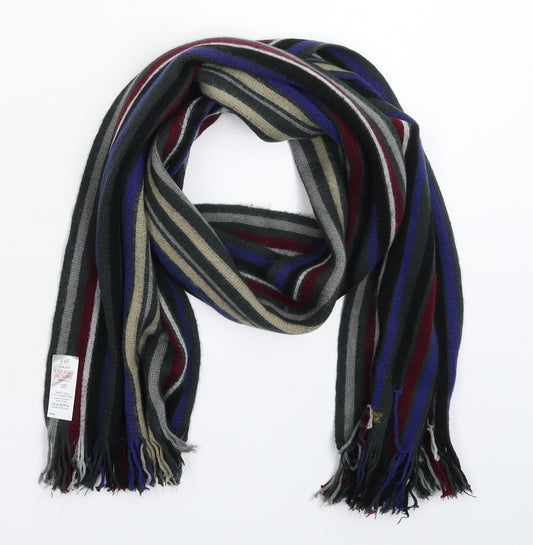 F&F Unisex Multicoloured Spotted Knit Scarf  One Size