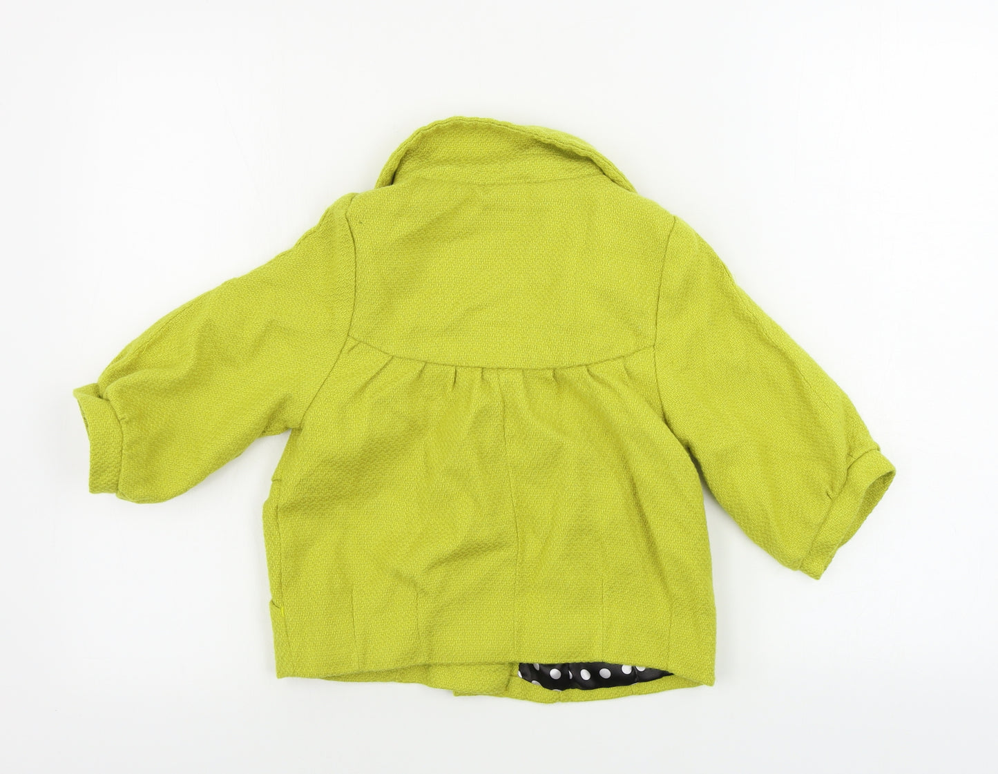 George  Girls Green   Jacket Coat Size 7-8 Years