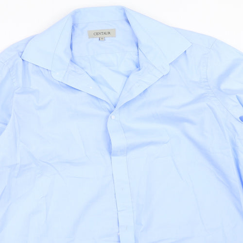 Centaur Mens Blue    Dress Shirt Size 17