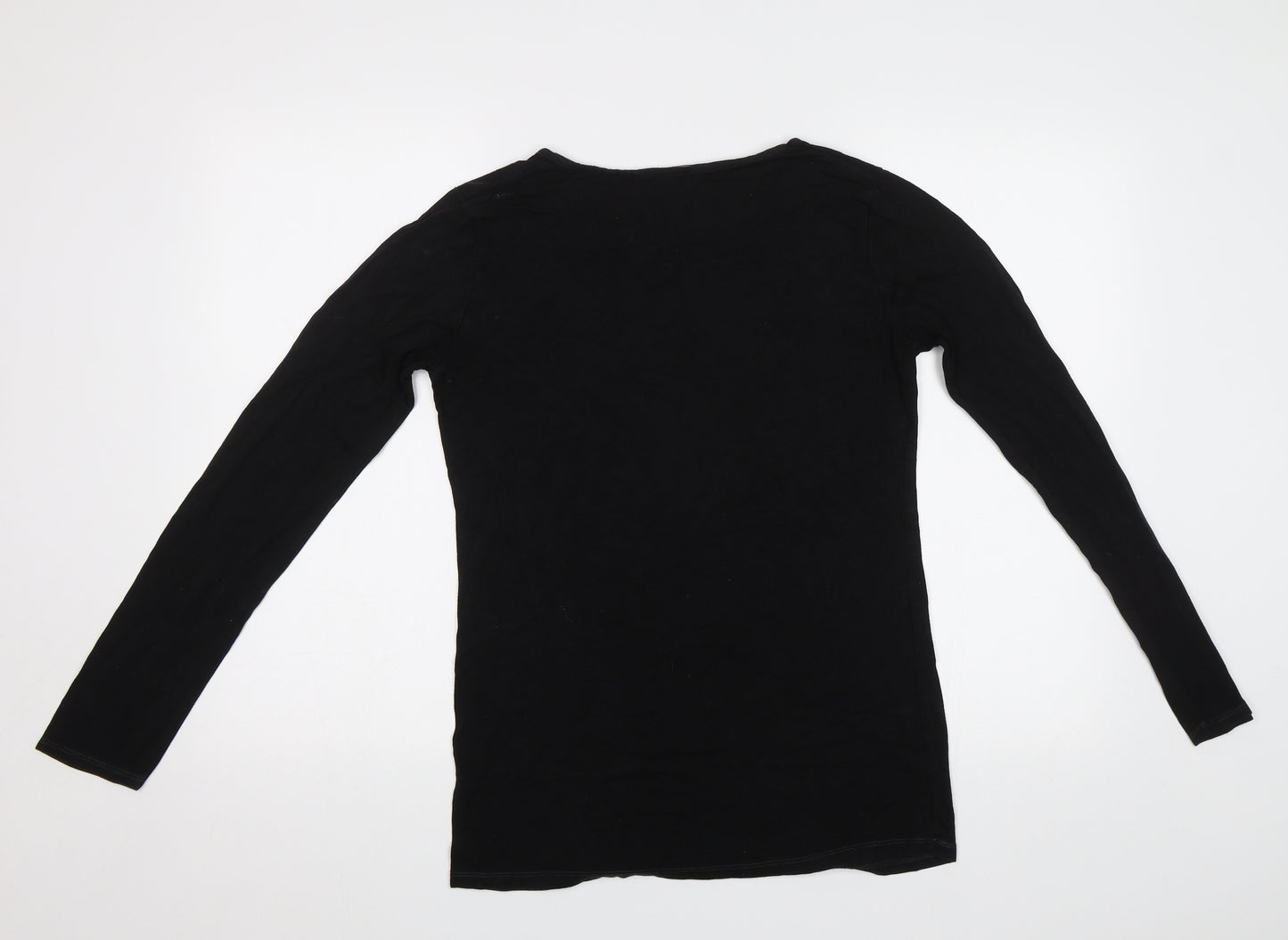 Obsession Womens Black   Basic Polo Size M