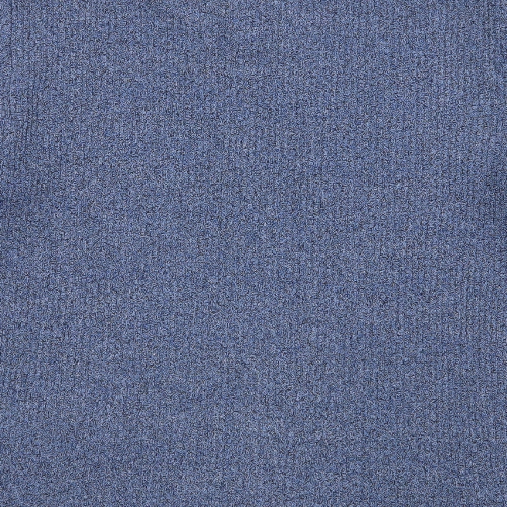 Anne Brooks Womens Blue   Basic T-Shirt Size 12