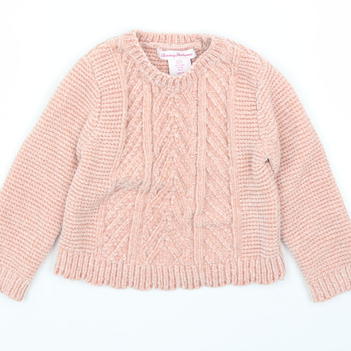 Tommy Bahama Girls Pink   Pullover Jumper Size 2-3 Years