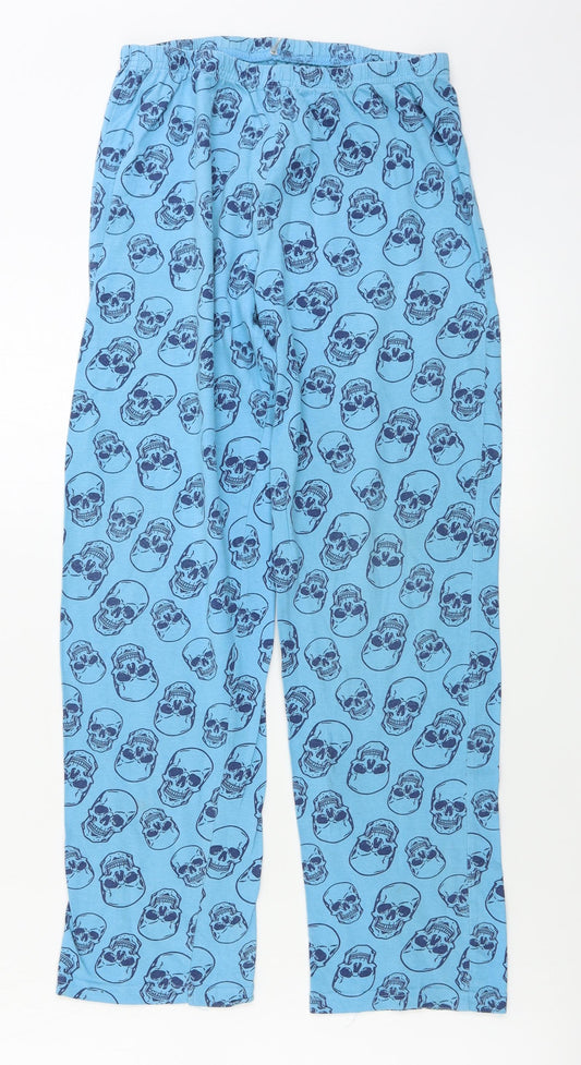 Primark  Boys Blue    Pyjama Pants Size 10-11 Years