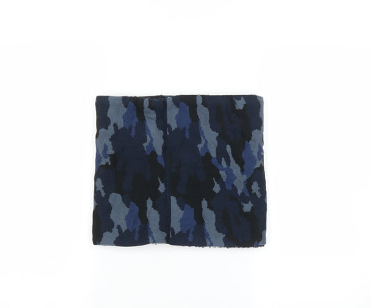 Marks and Spencer Boys Blue Camouflage   Scarf One Size  - Snood