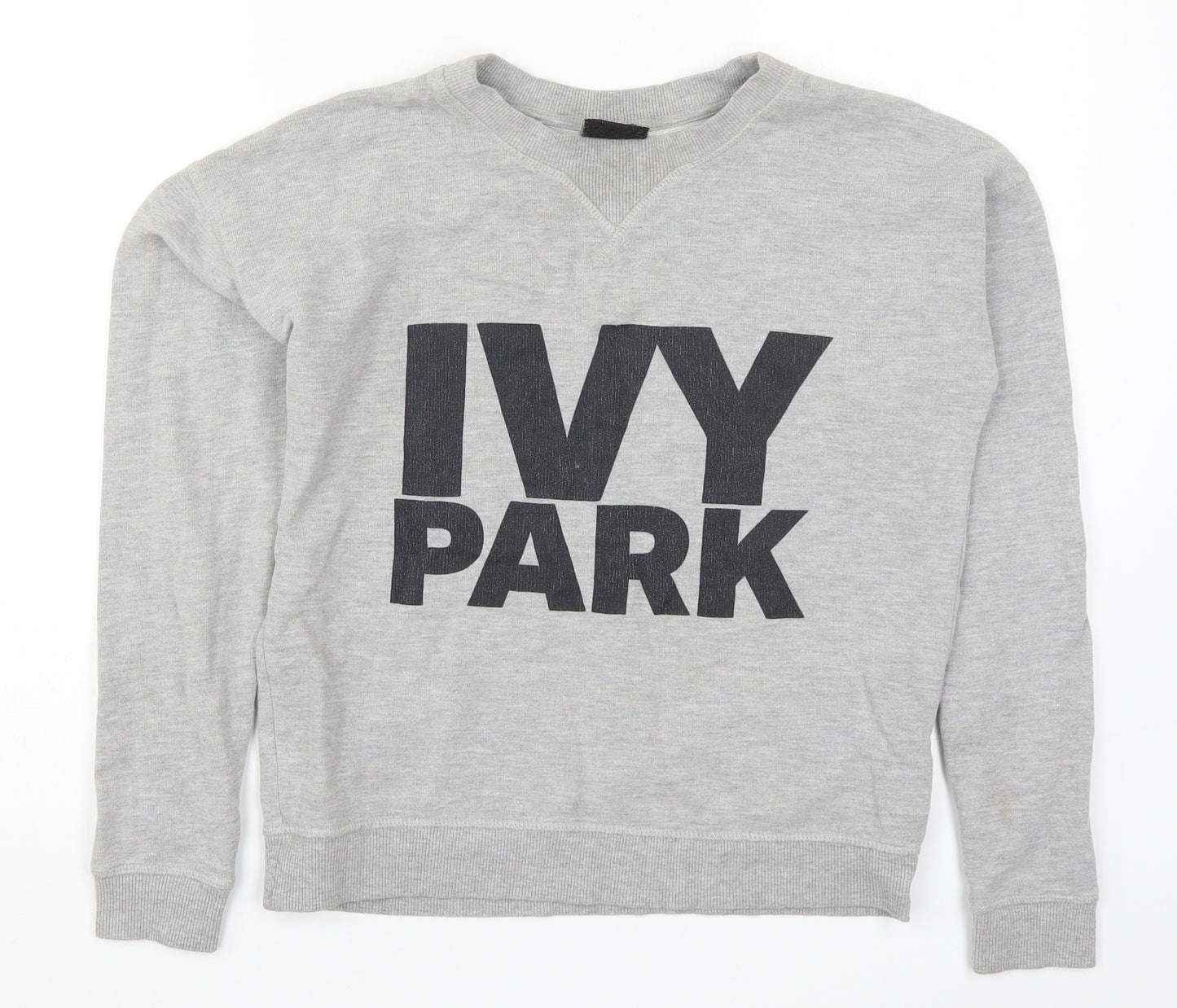 IVY PARK Womens Grey   Pullover Sweatshirt Size XS