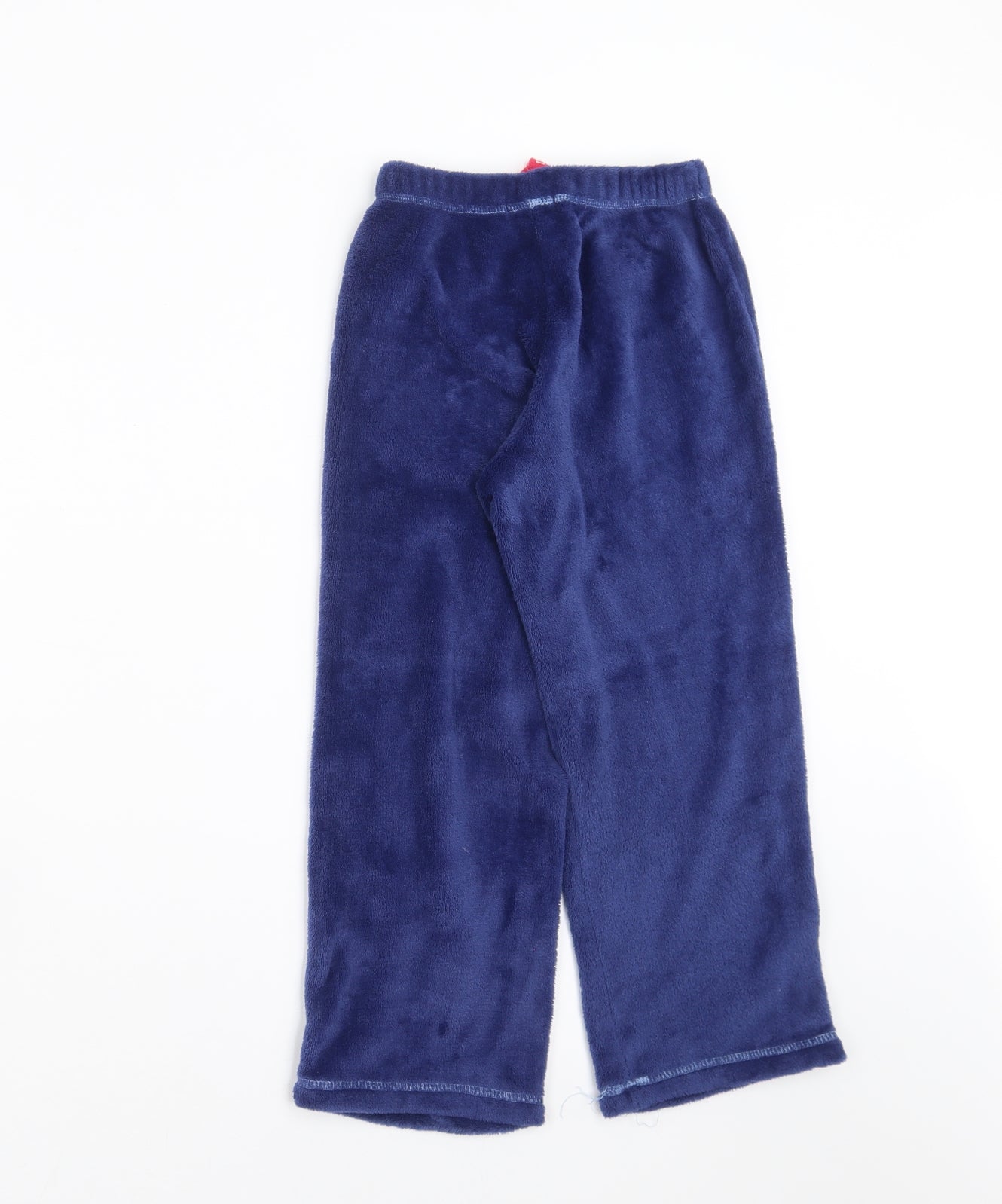 Nautica Girls Blue Solid Fleece  Pyjama Pants Size 7 Years  - dream