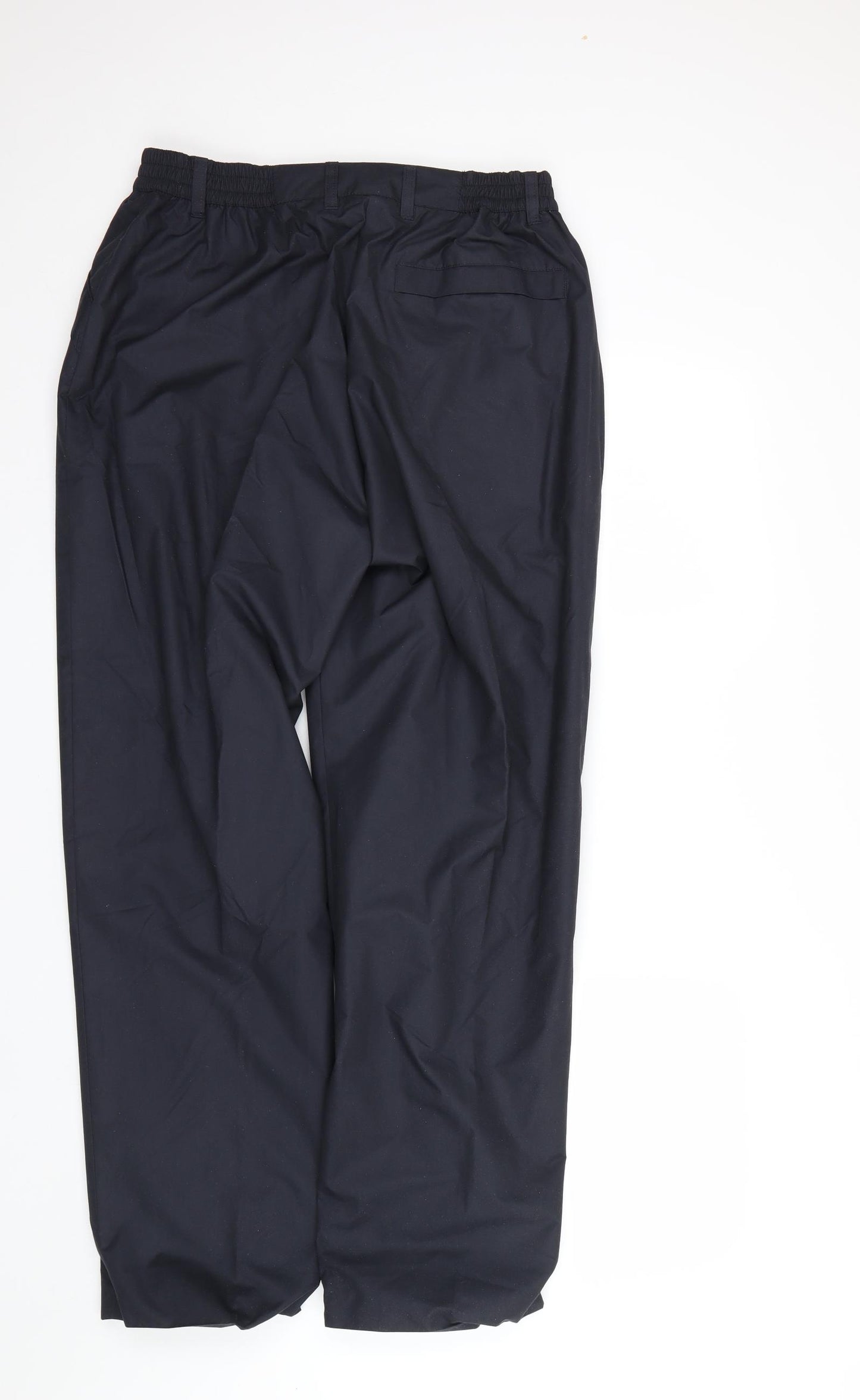 Chums Womens Black   Rain Trousers Trousers Size 36 L28 in