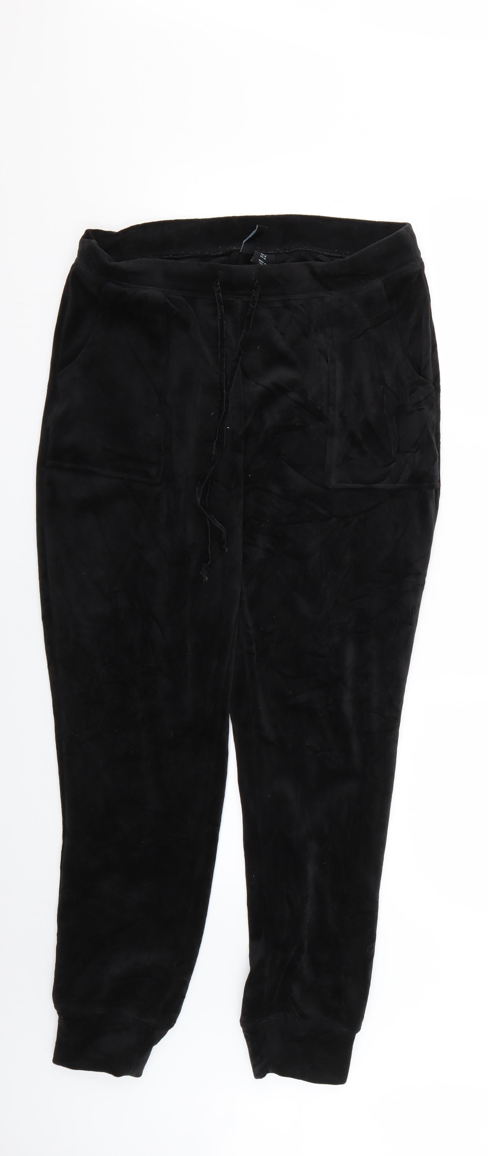 Cynthia Rowley Capri Pants Women's 2 Black Regular Fit Pockets