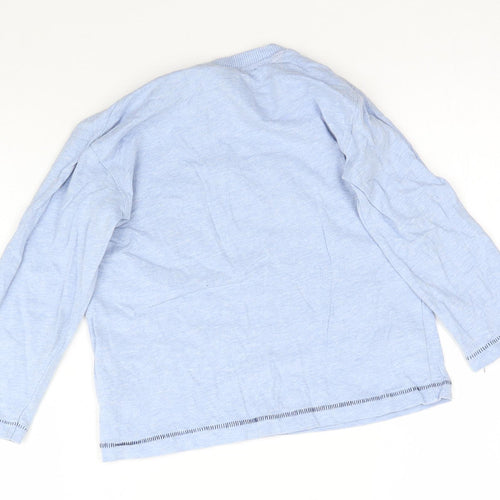 NEXT Boys Blue Solid   Pyjama Top Size 2-3 Years  - London