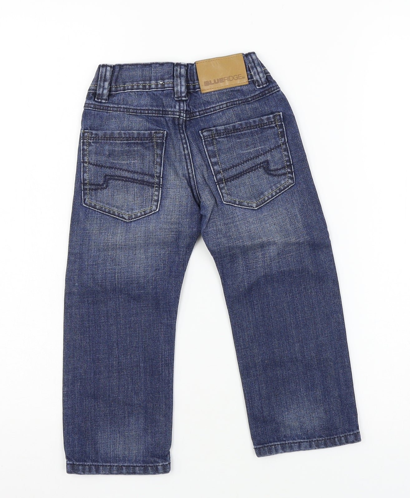 Blue Ridge Boys Blue  Denim Straight Jeans Size 3 Years