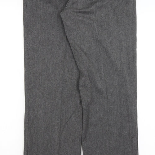 MICHELE Womens Grey   Trousers  Size 10 L32 in