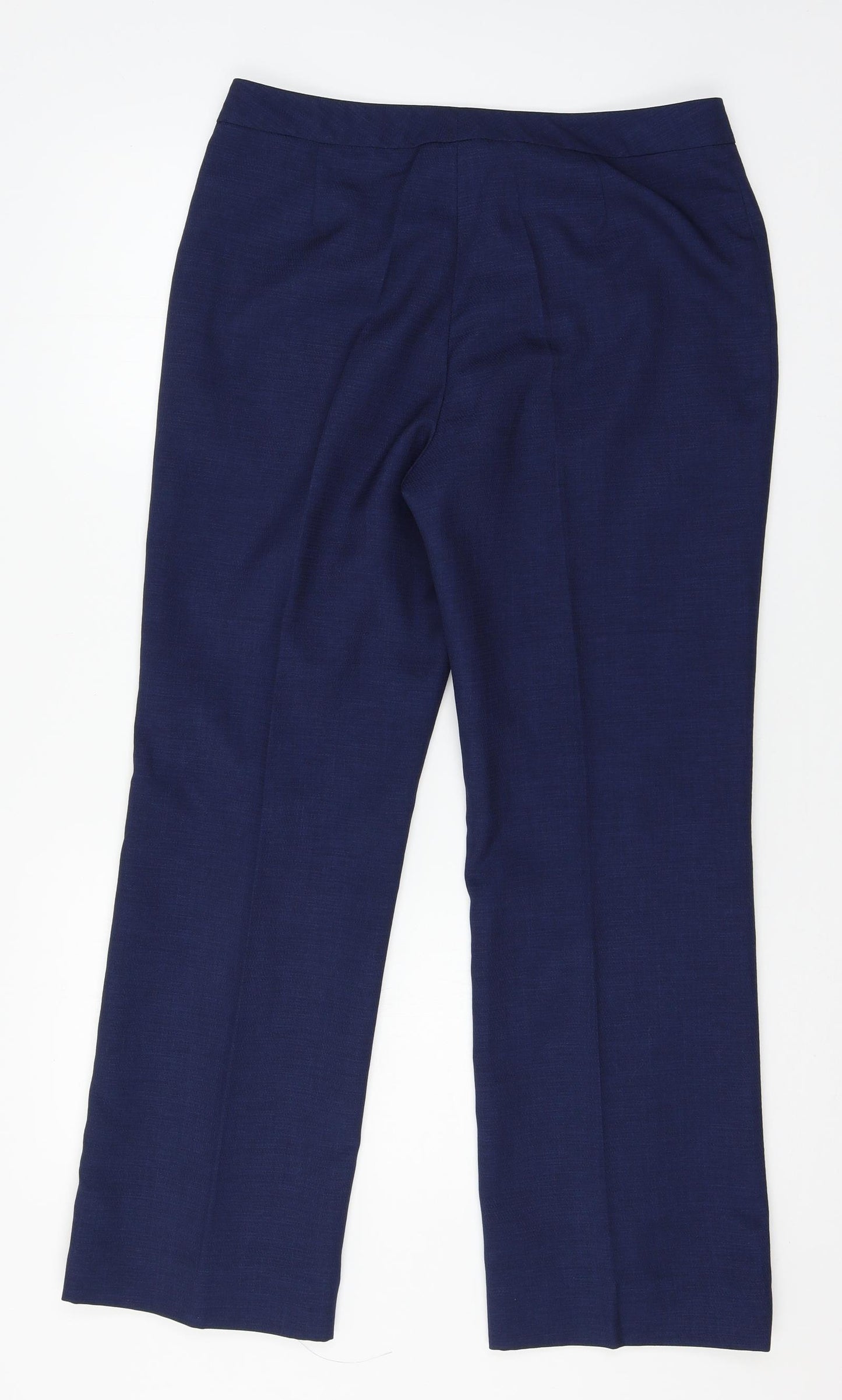 Le Suit Womens Blue   Trousers  Size 8 L29 in