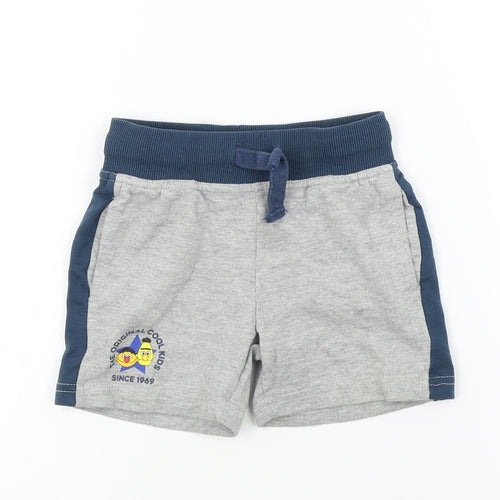 Sesame Street Boys Grey   Bermuda Shorts Size 4 Years - Sesame Street