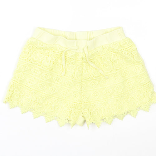 Primark Girls Yellow    Sleep Shorts Size 8-9 Years