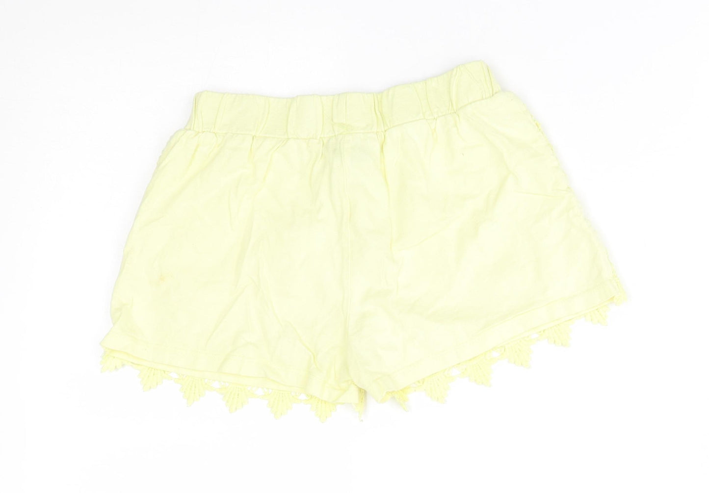 Primark Girls Yellow    Sleep Shorts Size 8-9 Years