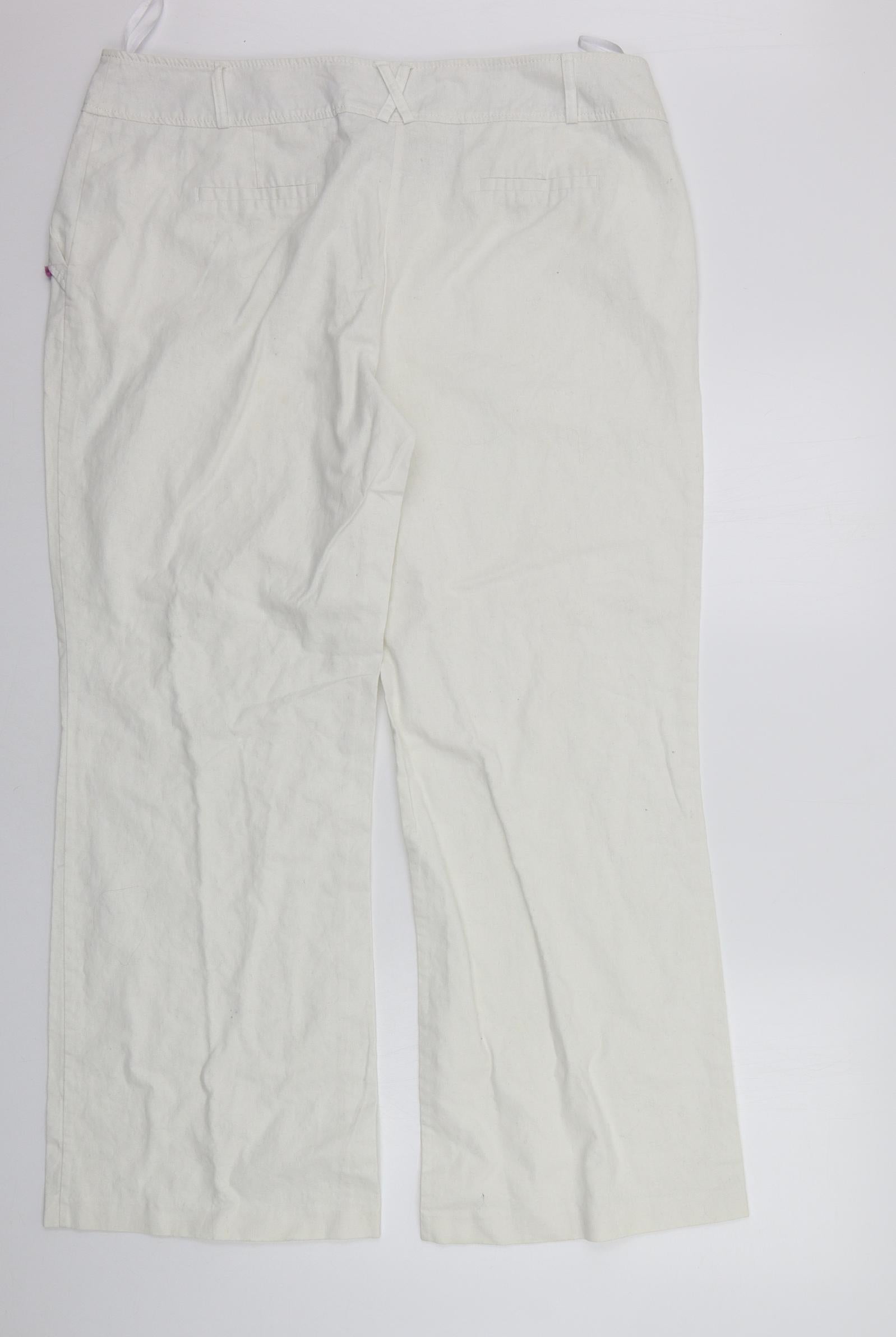 White trousers size store 18