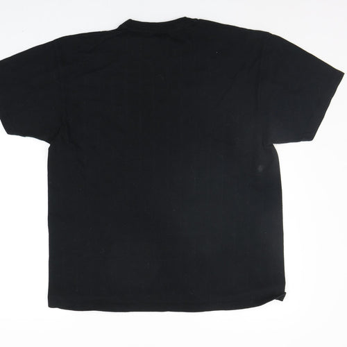 Starworld Womens Black   Basic T-Shirt Size L  - jem details