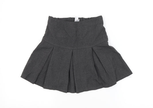 TU Girls Grey   A-Line Skirt Size 5 Years - SCHOOL WEAR