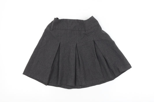 TU Girls Grey   A-Line Skirt Size 5 Years - SCHOOL WEAR