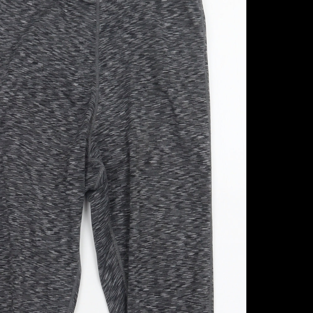 Mountain Warehouse Womens Grey   Pedal Pusher Leggings Size 12 L20 in