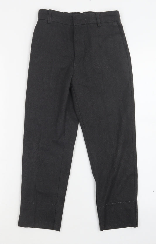 PREWRON  Boys Grey   Dress Pants Trousers Size 9-10 Years