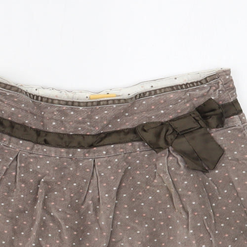 MINIMODE Girls Brown   A-Line Skirt Size 2-3 Years
