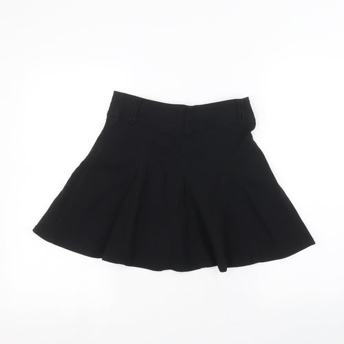 H&M Womens Black   Flare Skirt Size 8
