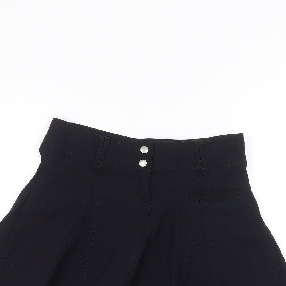 H&M Womens Black   Flare Skirt Size 8