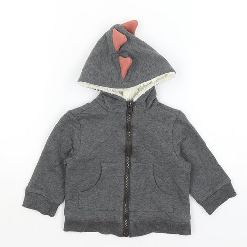 Tommy Bahama Baby Grey   Full Zip Jumper Size 9-12 Months