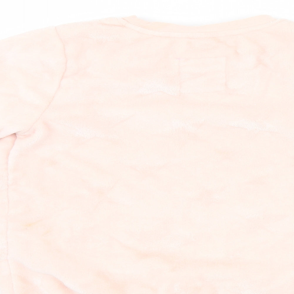 TU Girls Pink Solid  Top Pyjama Top Size 11-12 Years