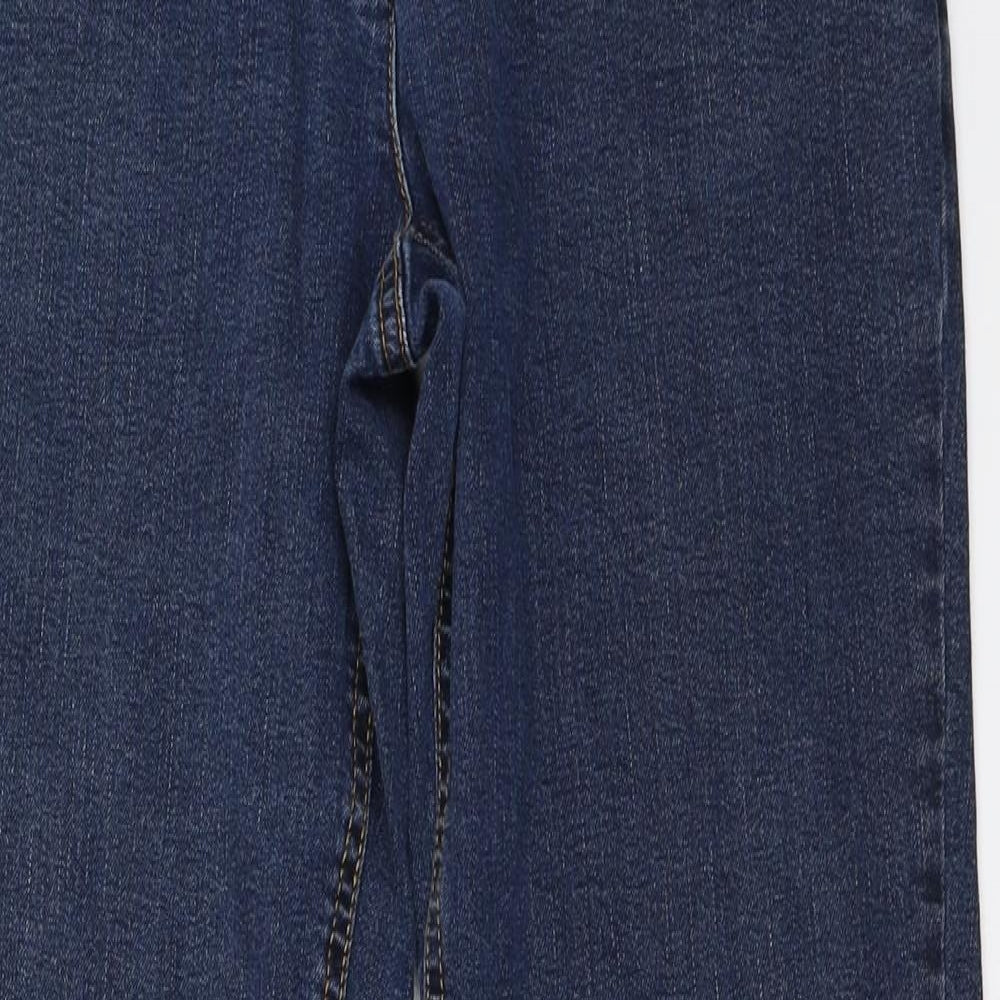 John Baner Womens Blue  Denim Straight Jeans Size 40 L28 in