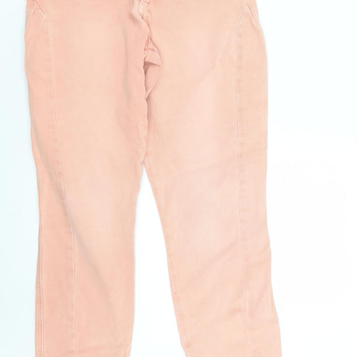 YAYA Womens Pink   Skinny Jeans Size 10 L29 in
