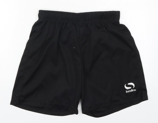 Sondico Mens Black   Sweat Shorts Size S