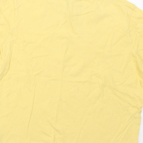 abercrombie kids Boys Yellow   Basic T-Shirt Size L