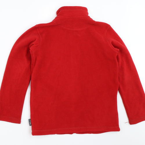 Stedman Boys Red  Fleece Jacket  Size M