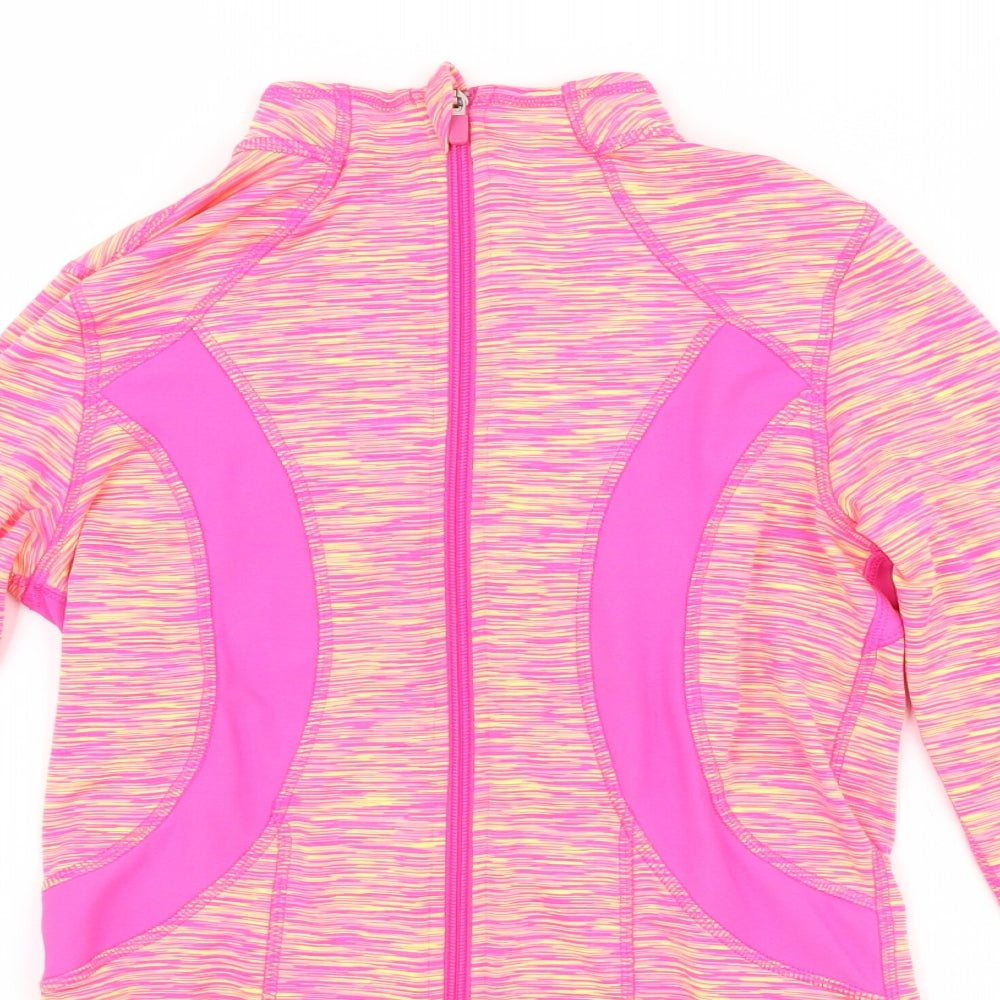 Reflex Girls Pink   Jacket  Size M