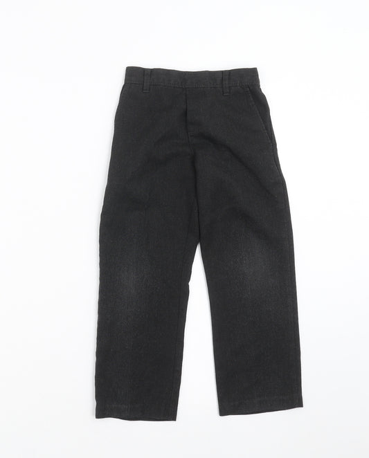Preworn Boys Grey   Dress Pants Trousers Size 4-5 Years - school