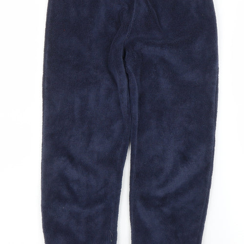 B&M Boys Blue Solid   Pyjama Pants Size 9-10 Years