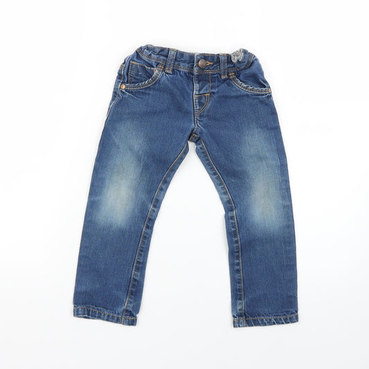 Workwear Boys Blue   Cropped Jeans Size 2-3 Years