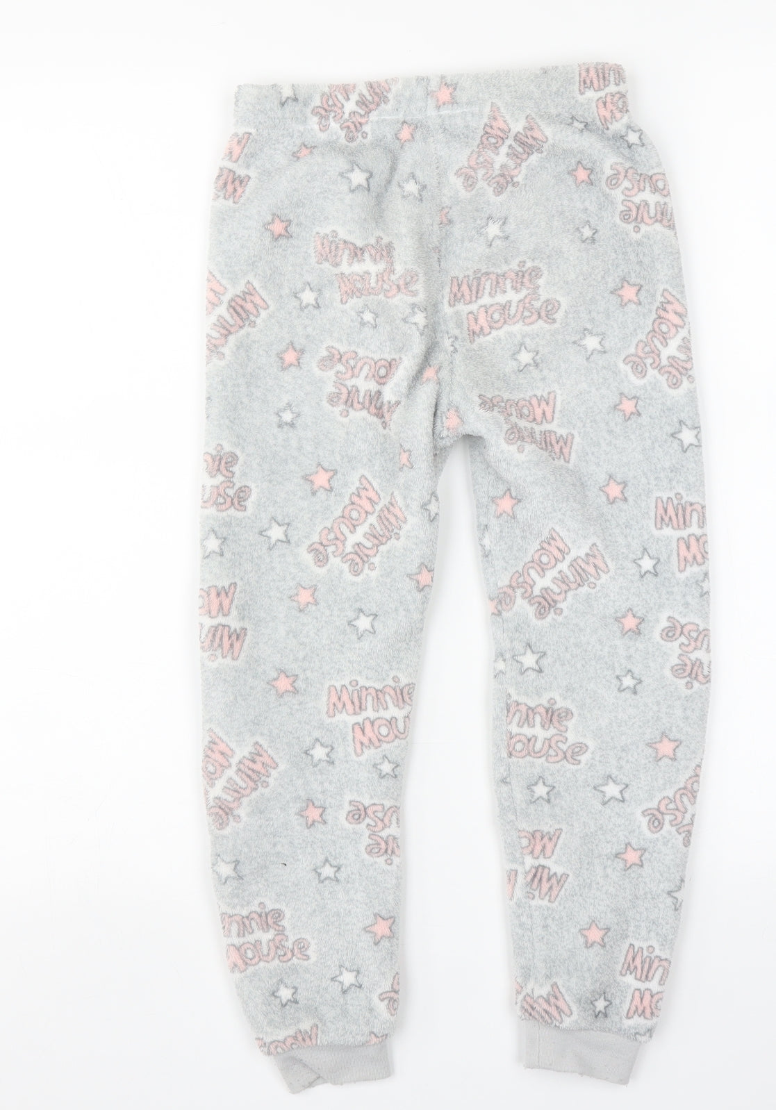 Primark Girls Grey    Pyjama Pants Size 6-7 Years  - Minnie mouse