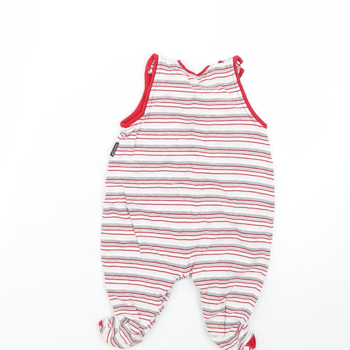 Kanz Baby Multicoloured Striped  Babygrow One-Piece Size 6-9 Months
