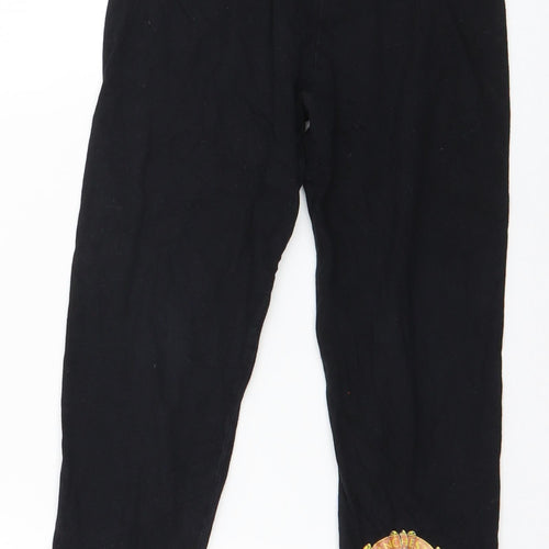Manchester United Boys Black   Sweatpants Trousers Size 4-5 Years
