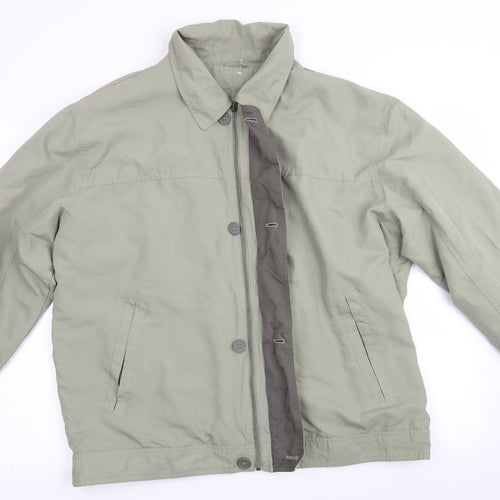 Escape Mens Green   Anorak Coat Size XL